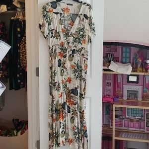 Floral maxi dress